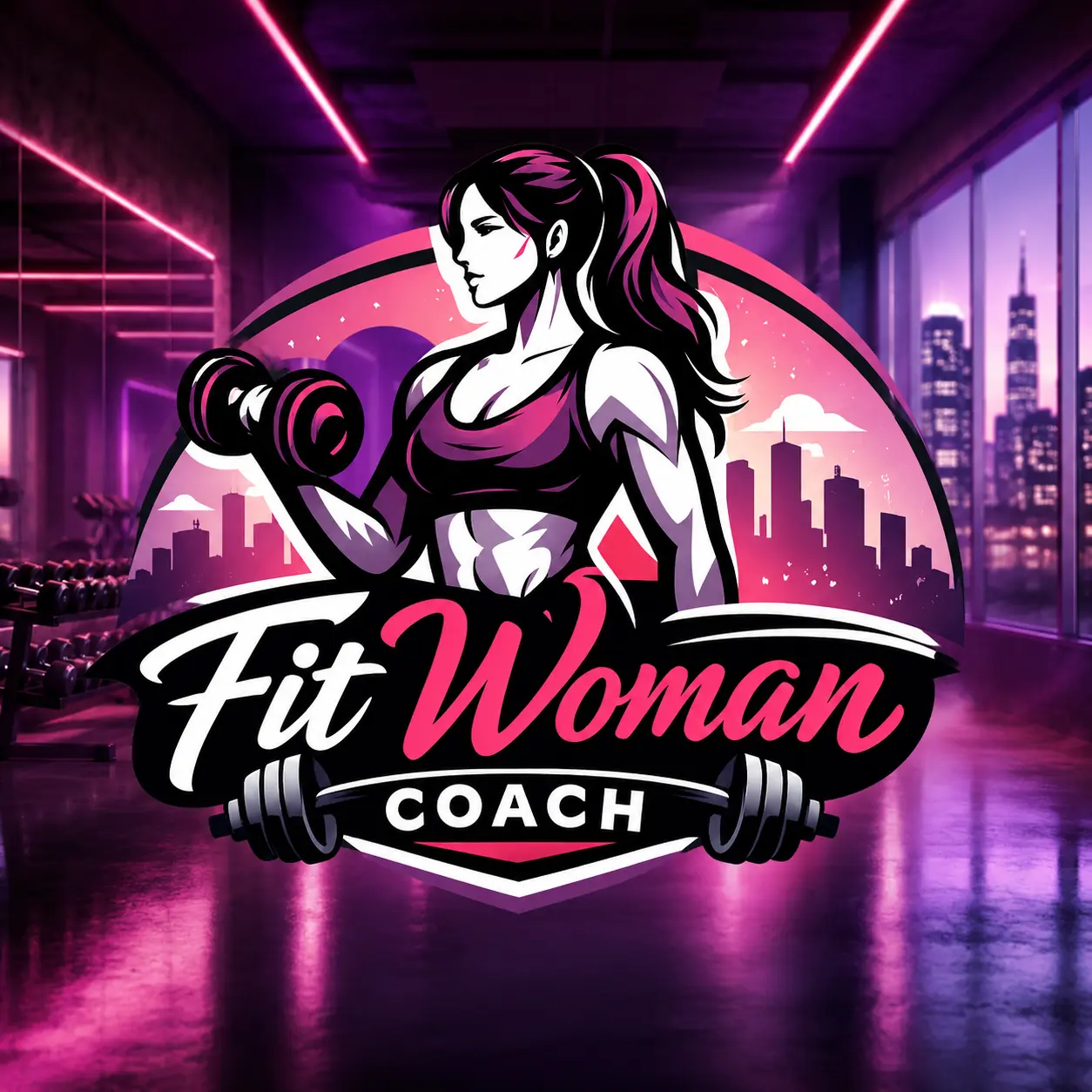 Logo Fit Woman Coach