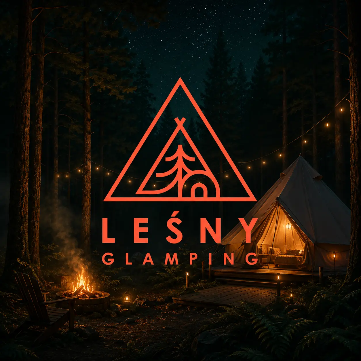 Logo Leśny Glamping
