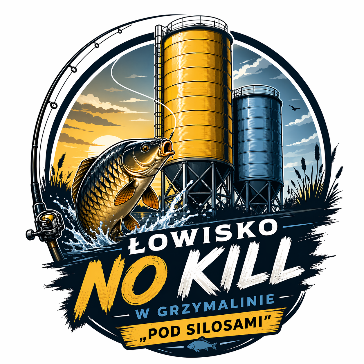 Logo Łowisko No Kill Grzymalina